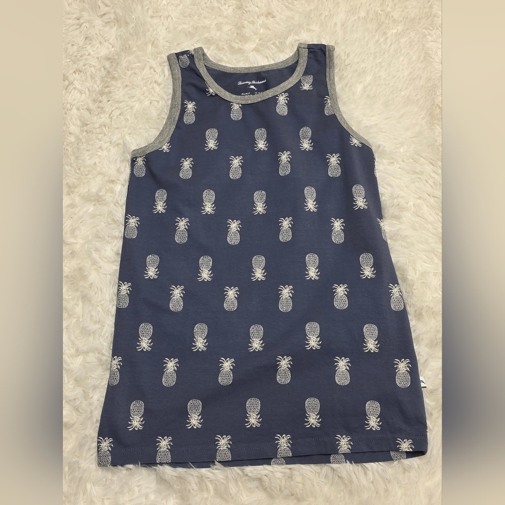Tommy Bahama Kids Pineapple Tank Top. Size L